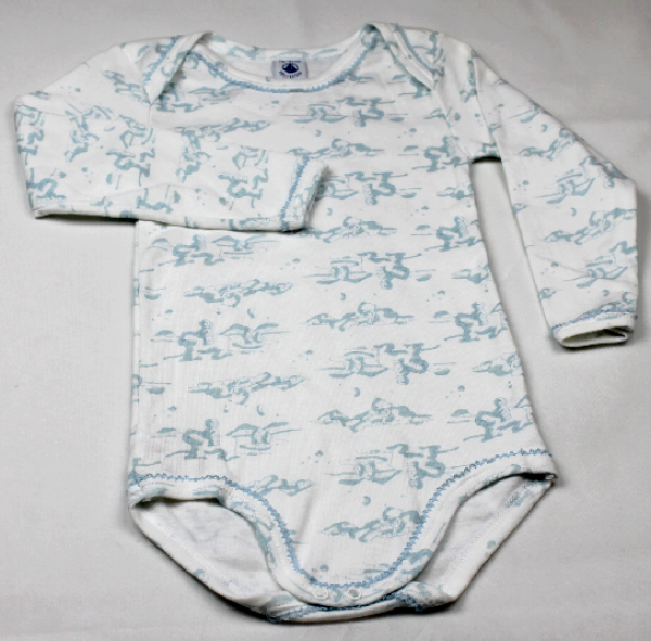 Petit Bateau Mädchen  Langarmbody